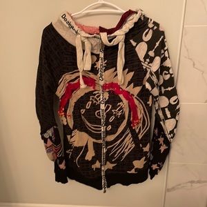 Desigual zip hoodie from Barcelona